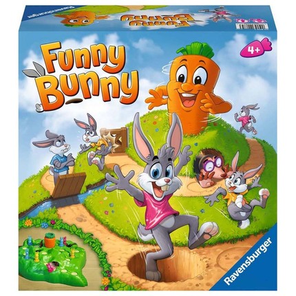 skinke Ja sommerfugl Funny Bunny Brætspil - Ravensburger Spil og Brætspil 208760